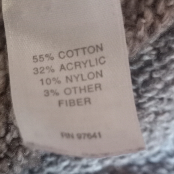 J. Jill Sweater Pullover Southwestern Navajo Fair Isle Nordic Cotton crew neck - Picture 7 of 7